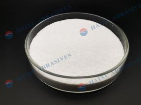 304不銹鋼表面噴砂用白剛玉F60